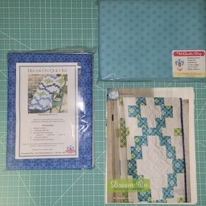 Dream On Quilt Kit with Pattern and Backing - please see listing for details
