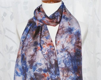 Hand Dyed Silk Scarf