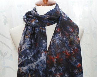 Hand Dyed Silk Scarf