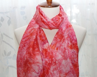 Hand Dyed Silk Scarf