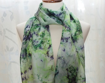 Hand Dyed Silk Scarf