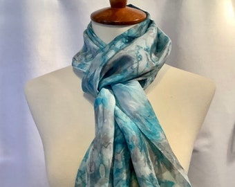 Hand Dyed Silk Scarf