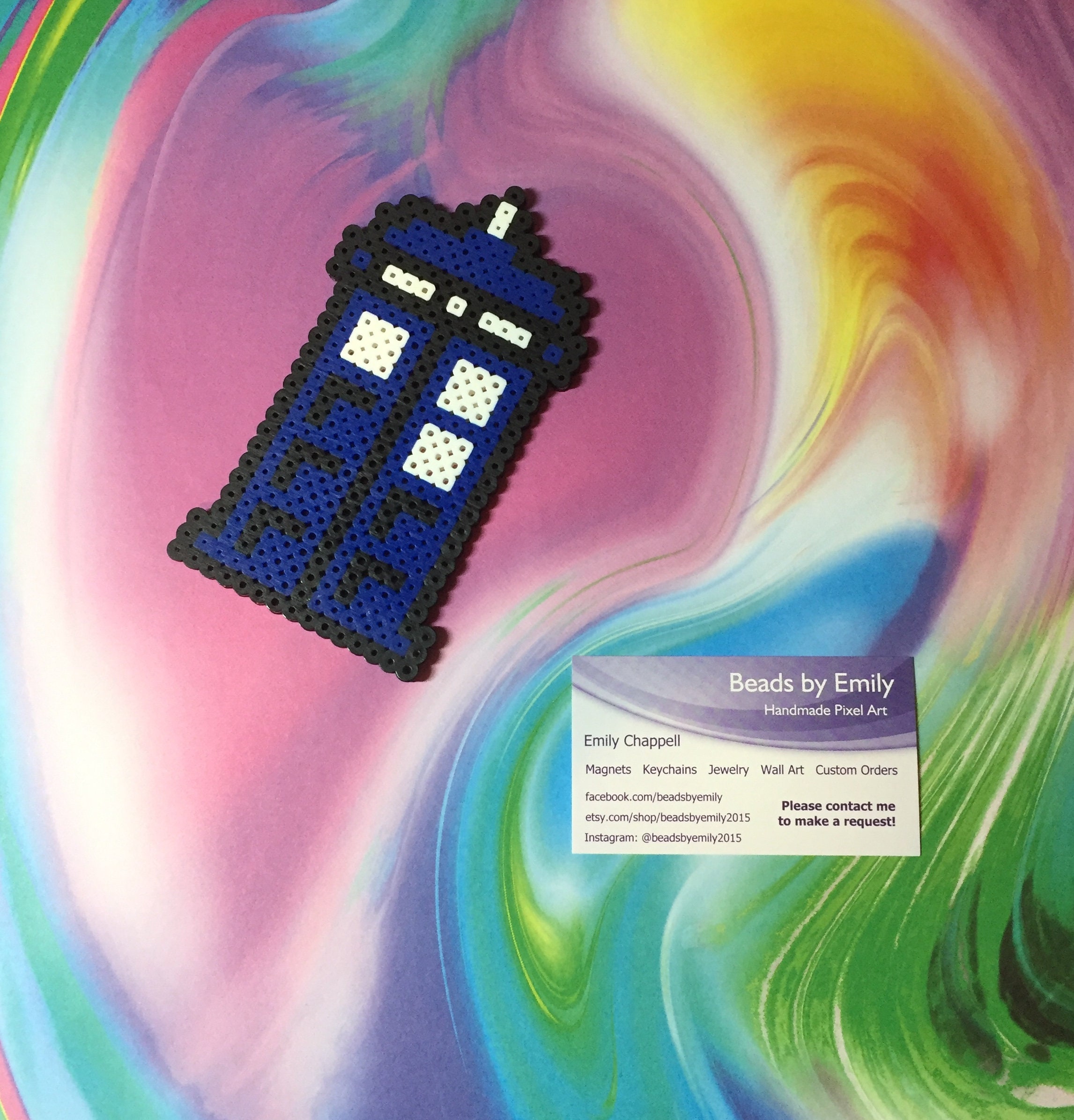 TARDIS Magnet - Doctor Who - Nerdy Sci Fi Geeky Home Decor - Time Lord ...