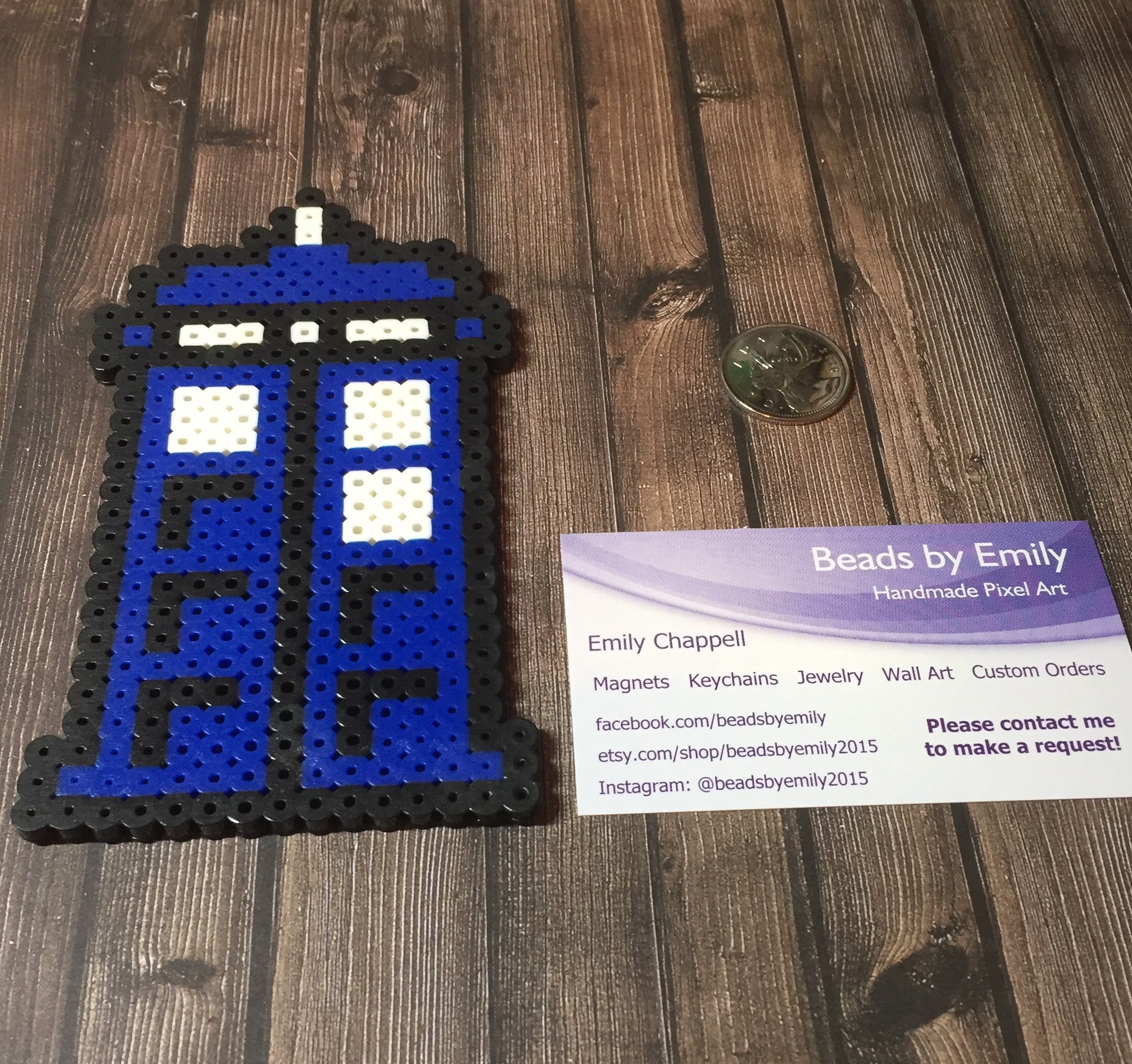 TARDIS Magnet - Doctor Who - Nerdy Sci Fi Geeky Home Decor - Time Lord ...