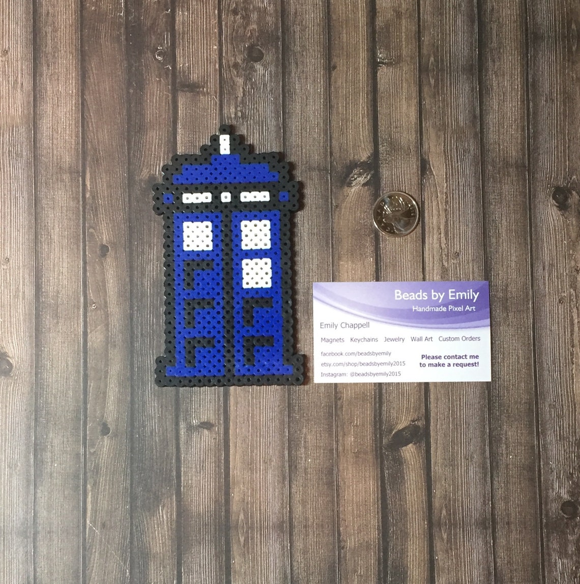 TARDIS Magnet - Doctor Who - Nerdy Sci Fi Geeky Home Decor - Time Lord ...