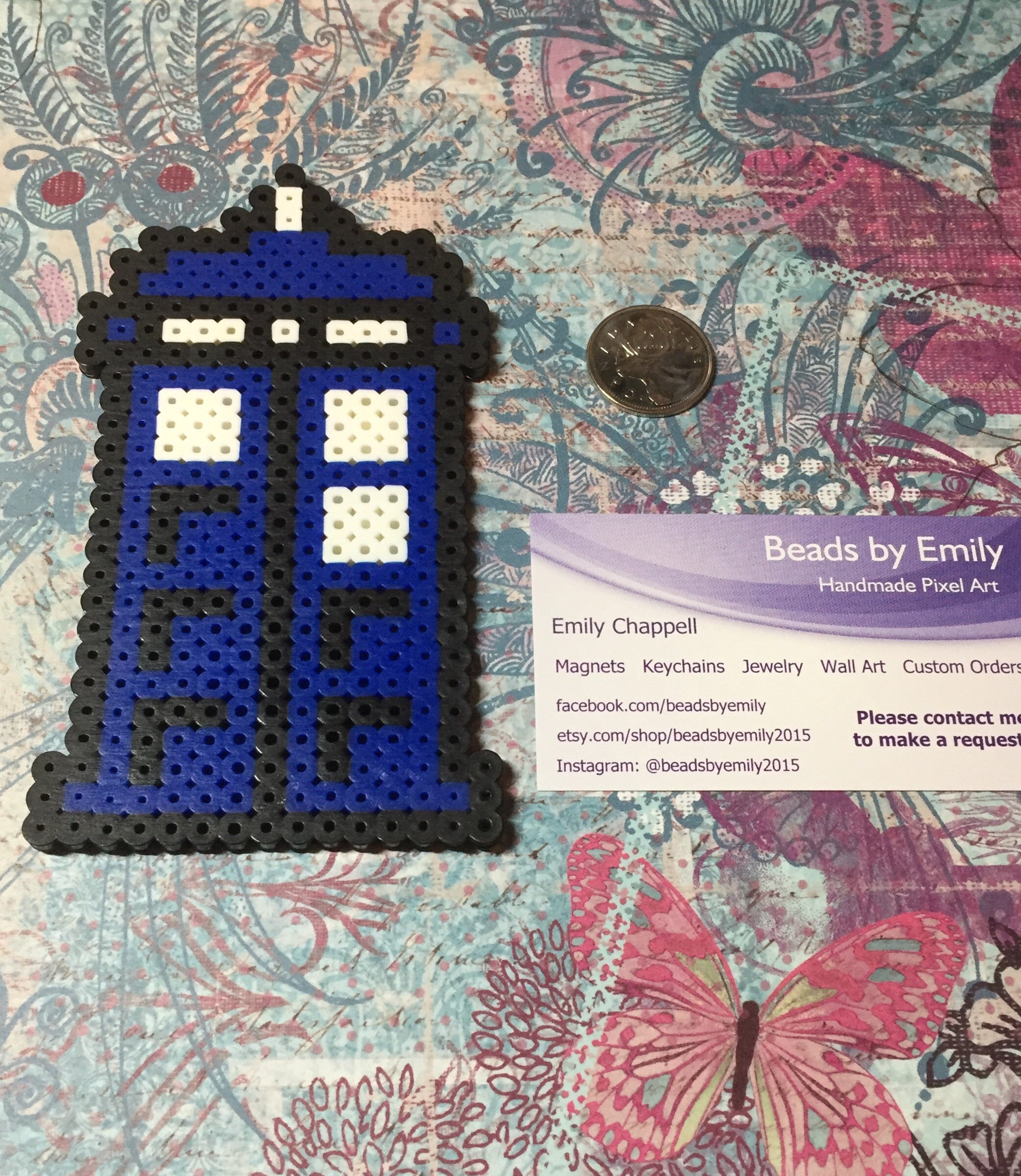 TARDIS Magnet - Doctor Who - Nerdy Sci Fi Geeky Home Decor - Time Lord ...
