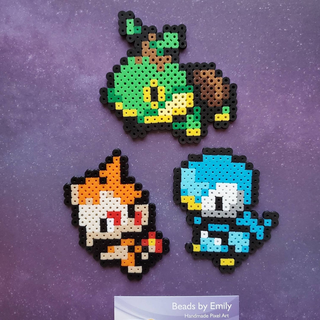 Piplup, Turtwig, Chimchar Magnets / Ornaments - Nerdy Home Decor ...