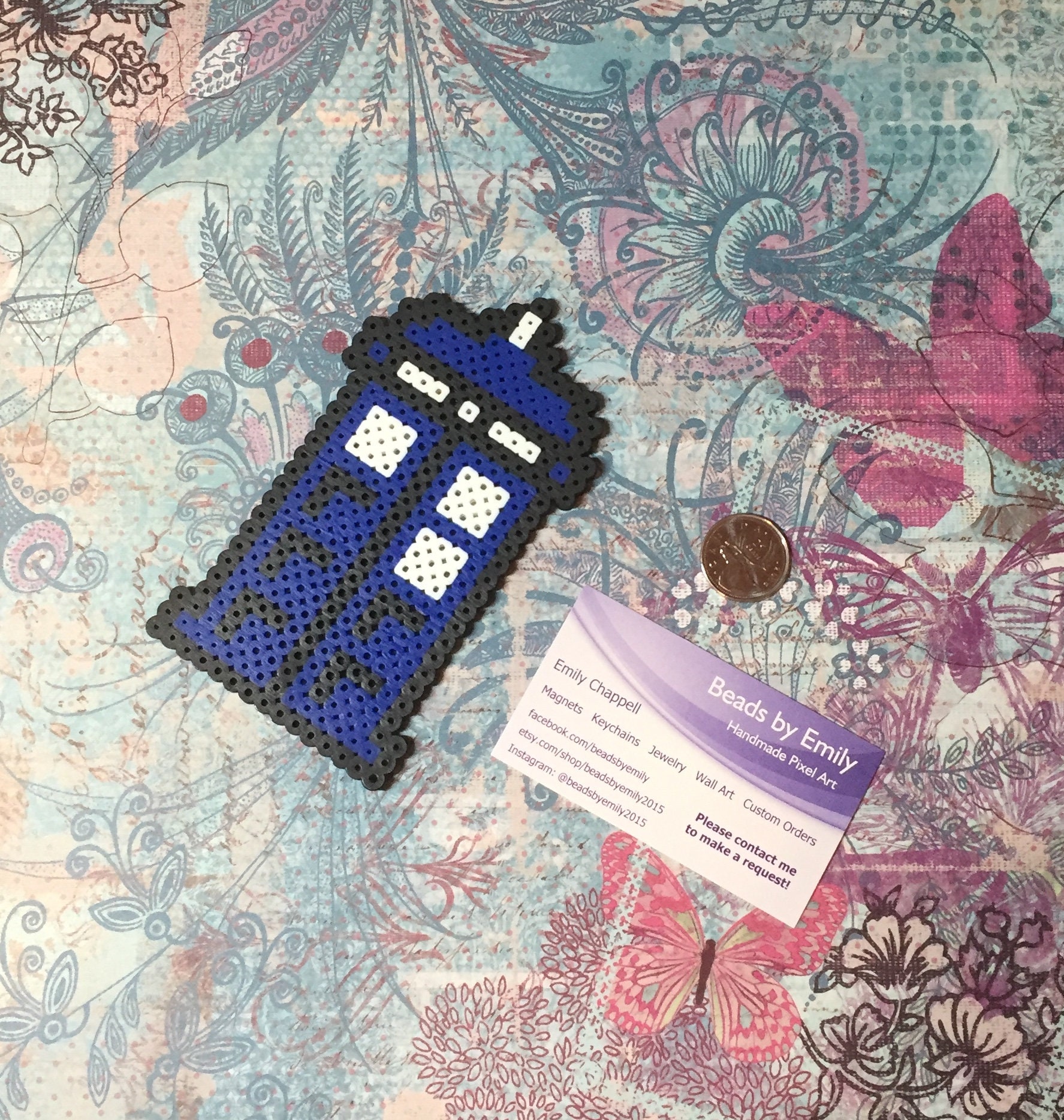 TARDIS Magnet - Doctor Who - Nerdy Sci Fi Geeky Home Decor - Time Lord ...