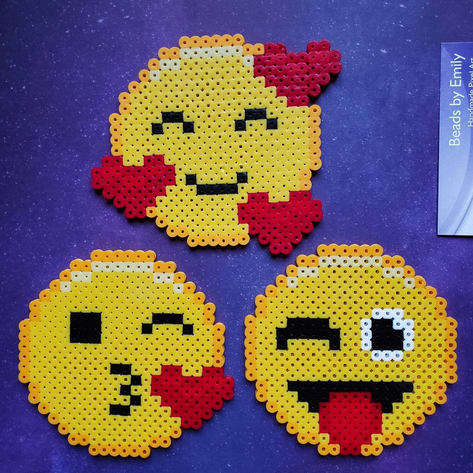 Cute Emoji / Ornaments Handmade Home Decor Kids Etsy