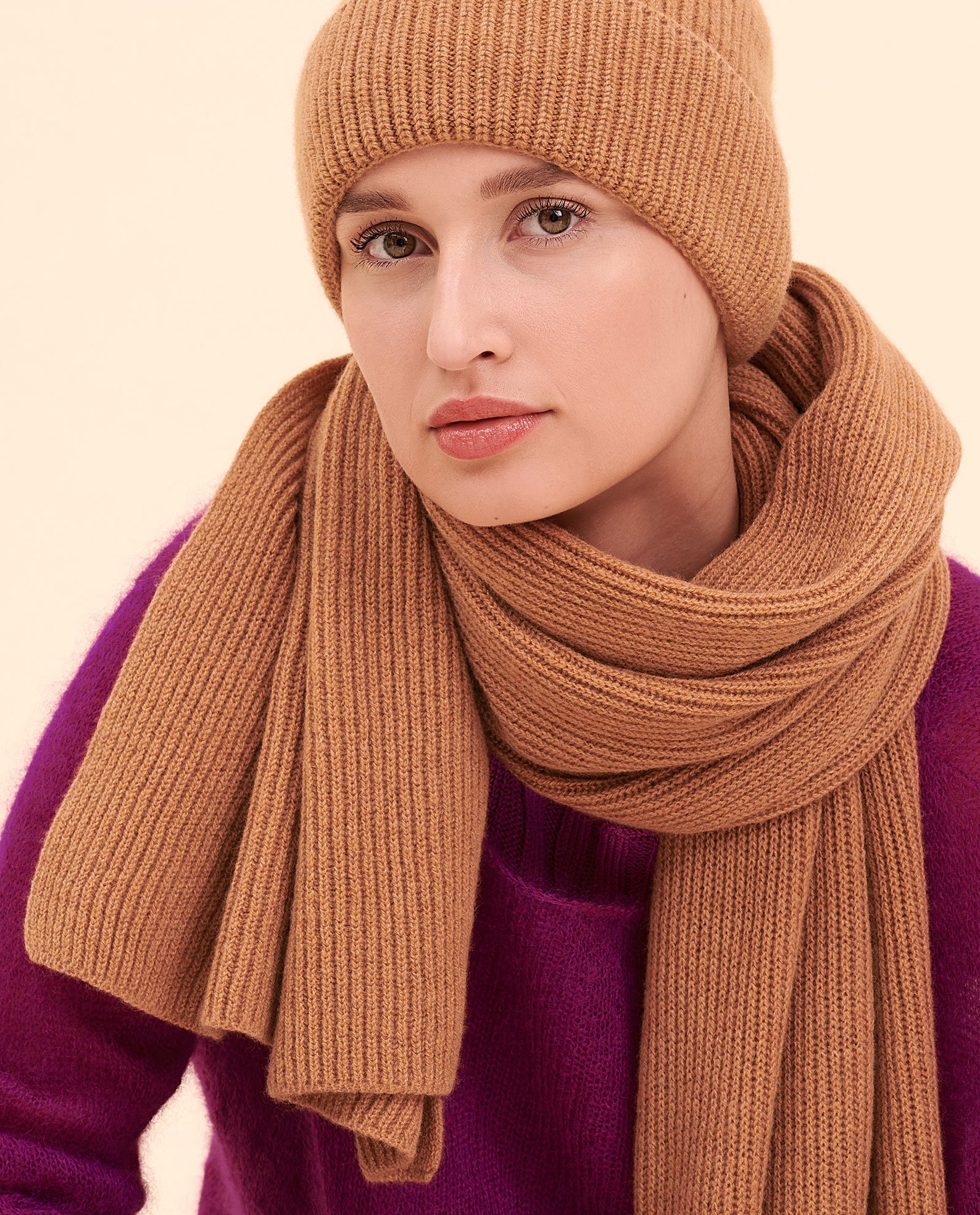 Camel Cashmere Scarf Cashmere Shawl Cashmere Throw Cashmere Etsy