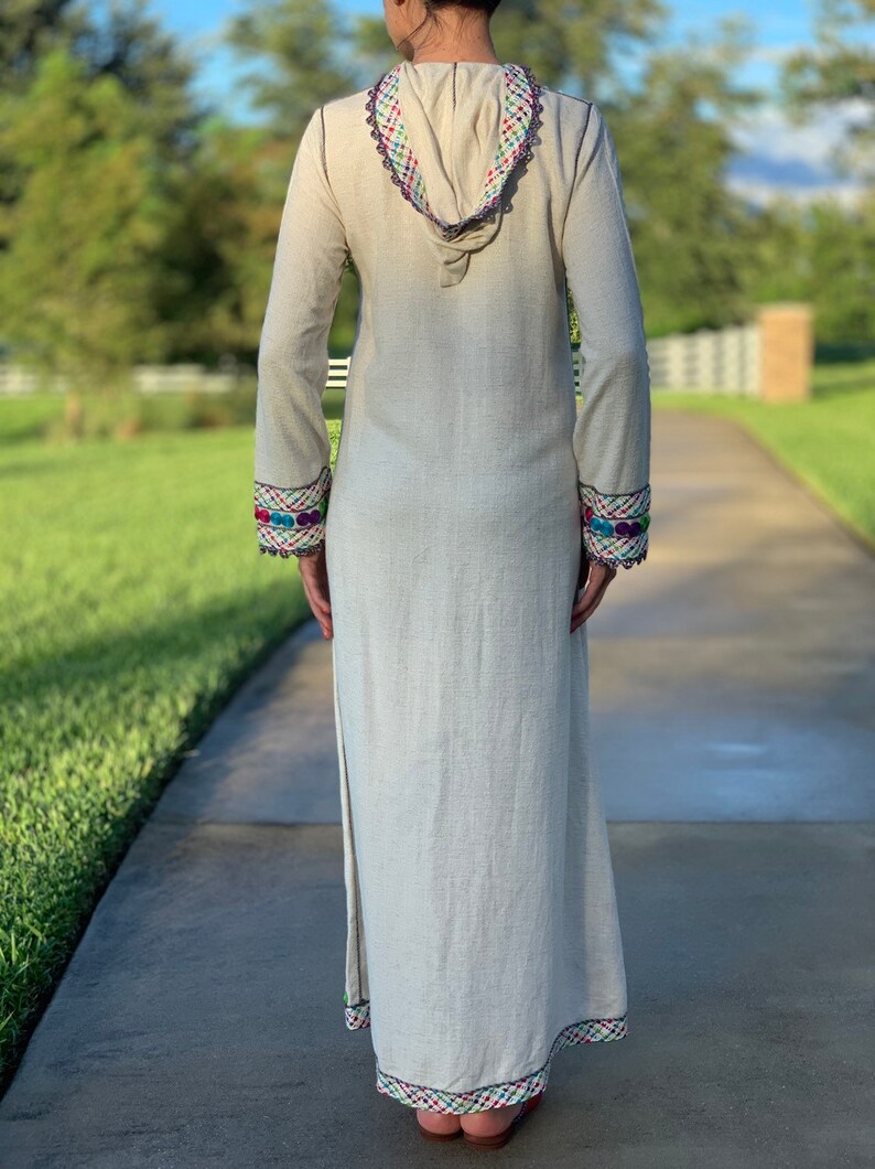 moroccan dress with hood