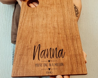 Mothers Day Chopping Board -  Personalised Chopping Board - Cheese Board - Serving Board - Mom Gift - Mum Gift - Child Gift