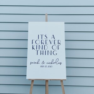 Modern Acrylic Wedding Welcome Sign - Acrylic Signage - Customizable Welcome Sign - Elegant Wedding Decor