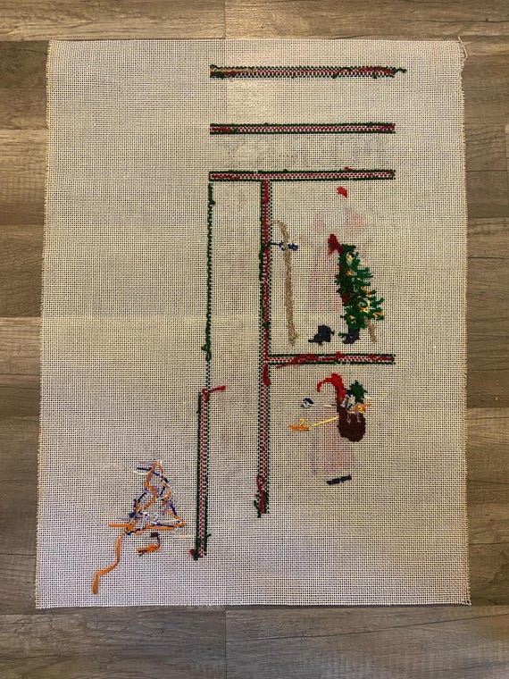 Père Noël à Skis | Vecteur Premium