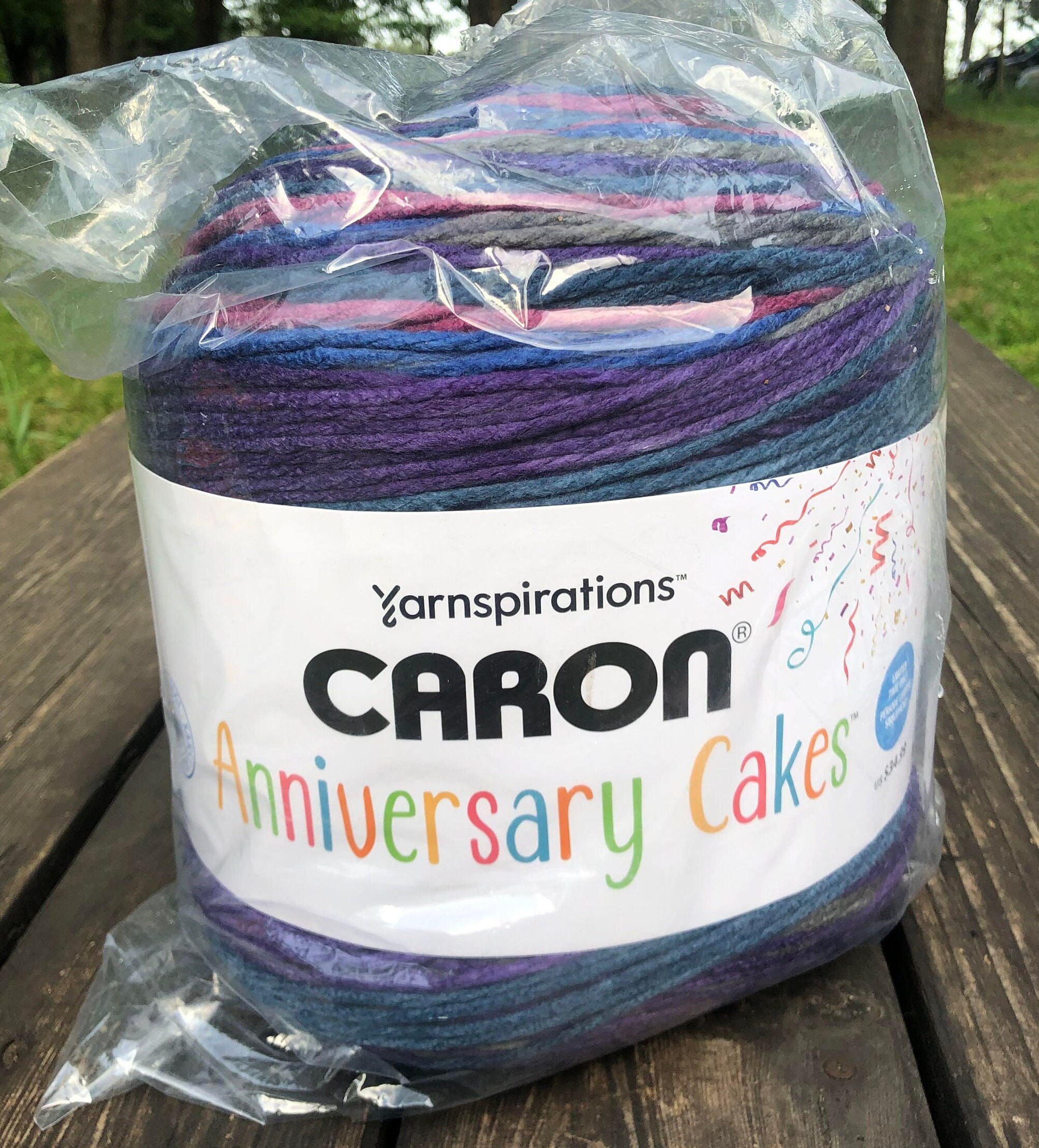 Massive 2lbs of Yarn Caron Anniversary Cakes Super Bulky 6 Etsy