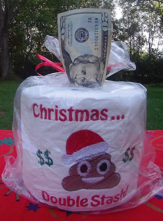 Christmas White Elephant 2022 Christmas 2022 Cash Money Holder Embroidered Toilet Paper | Etsy