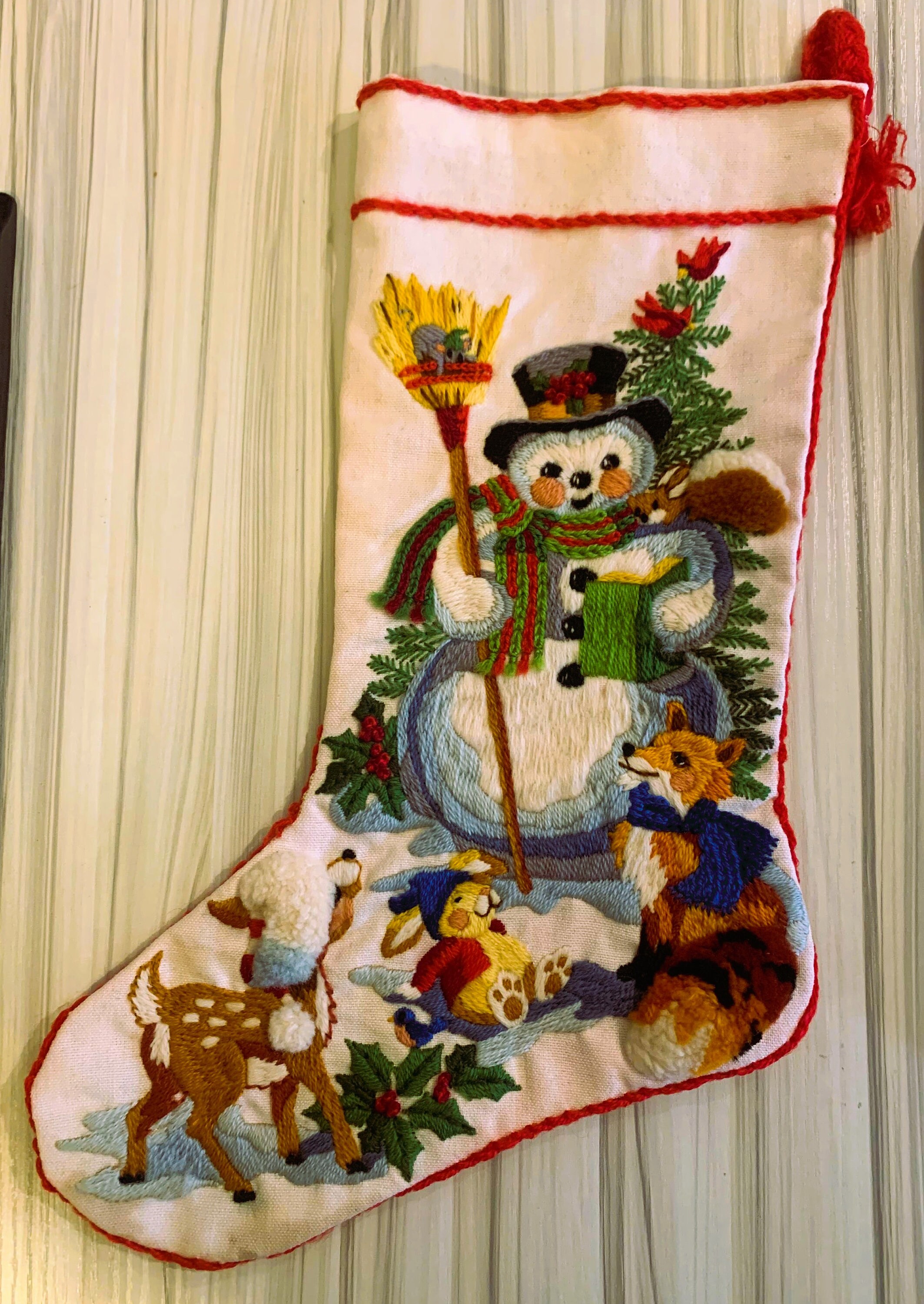 Sunset Christmas Stocking Kit Counted Cross Stitch Sampler Pattern 291 – At  Grandma's Table