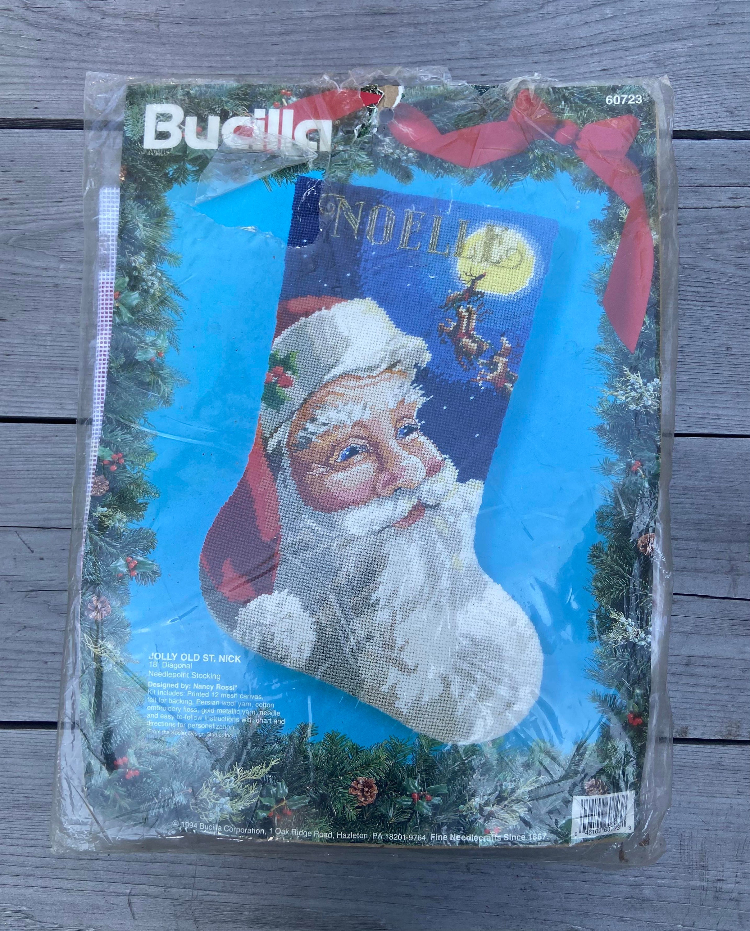 Bucilla 18 Jolly Chimney Santa Felt Stocking Kit