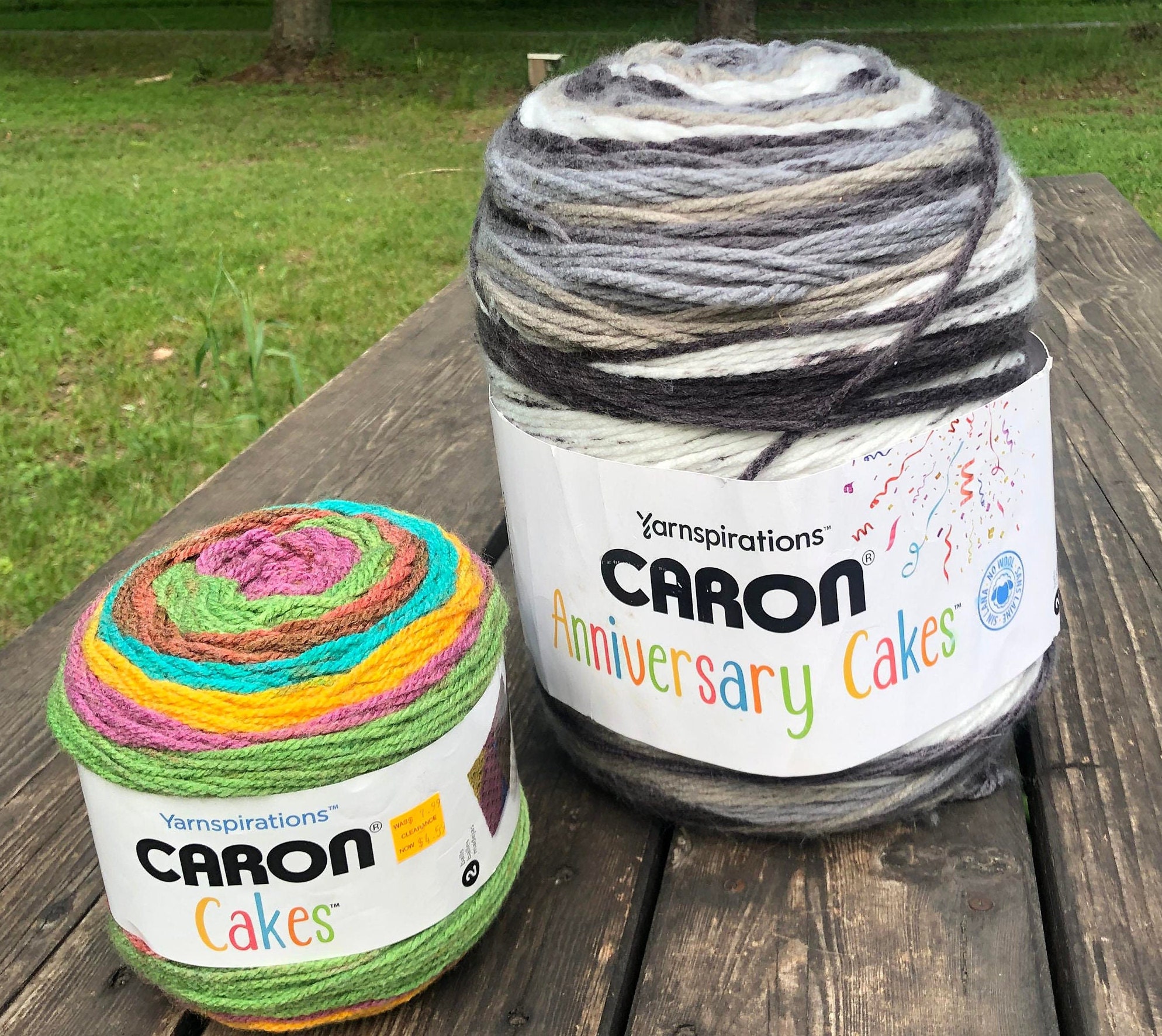 BULKY YARN, Caron Anniversary Cake, Yarn for Crochet Knitting Yarn, Blanket  Yarn, Yarnspirations, Shawl, Cardigan, Making Craft Supply 