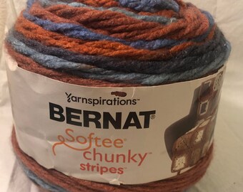 Yarnspirations Bernat Softee Chunky SUNBLEACHED Acrylic Chunky Yarn Cake Amigurumi Crochet Knitting Wall Decor Colors DIY Project Etsy
