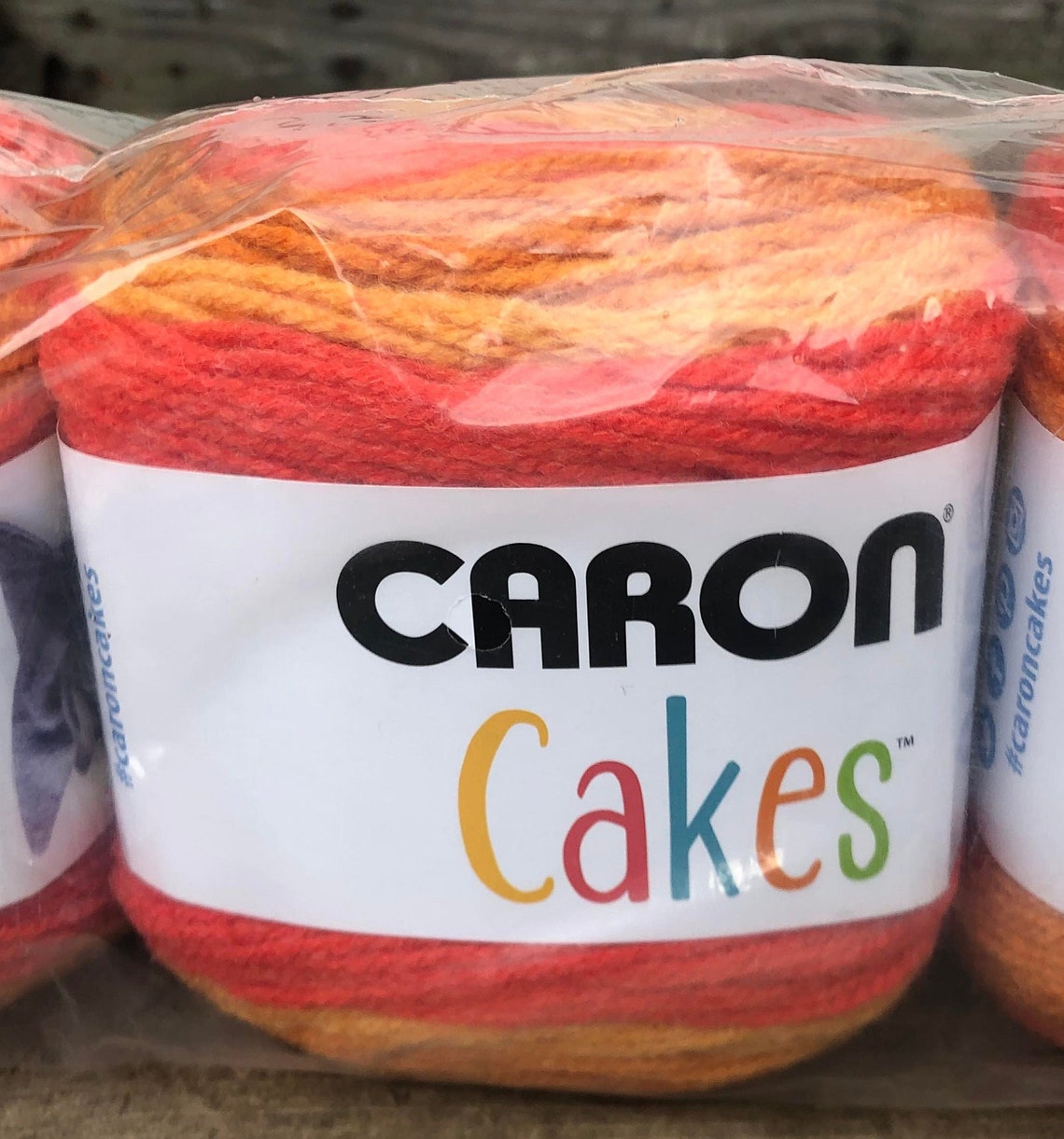 Yarnspirations CARON Cakes 4 Weight SPICE CAKE Yarn Cake Etsy