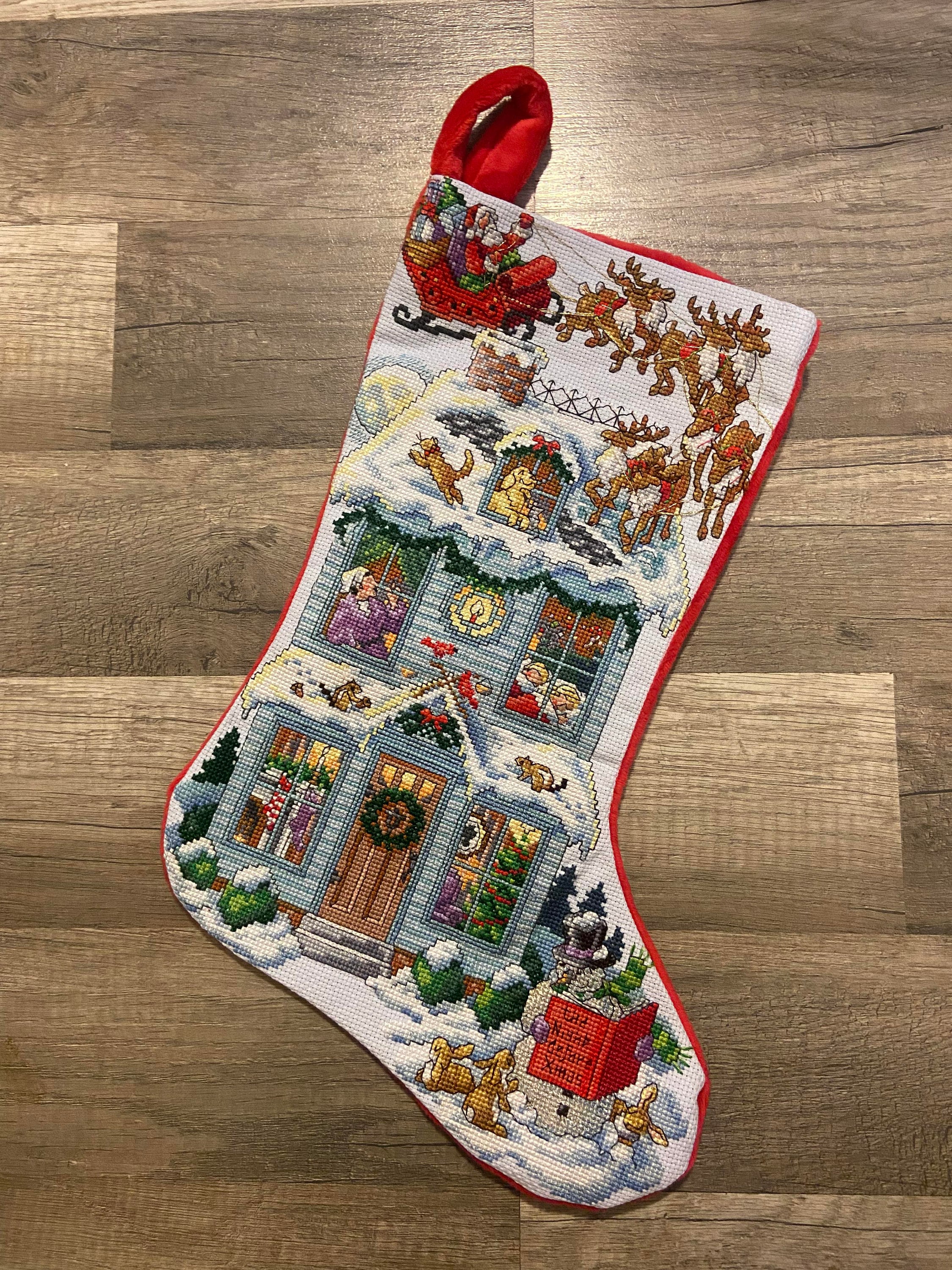 Christmas Stocking Cross Stitch Kit, PM1240