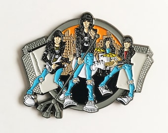 RAMONES Road To Ruin enamel lapel pin