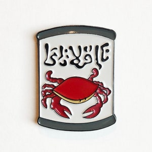 Krabbensaft Emaille Pin