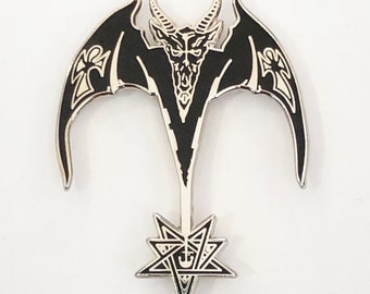 HELLHAMMER Enamel Pin