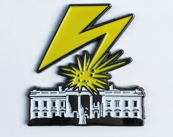 BANNED IN DC Enamel Pin