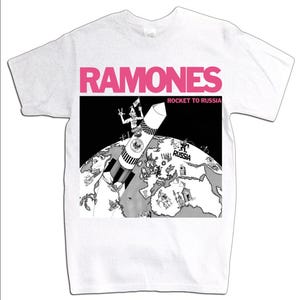 ROCKET TO RUSSIA - Ramones Hemd - Weiss