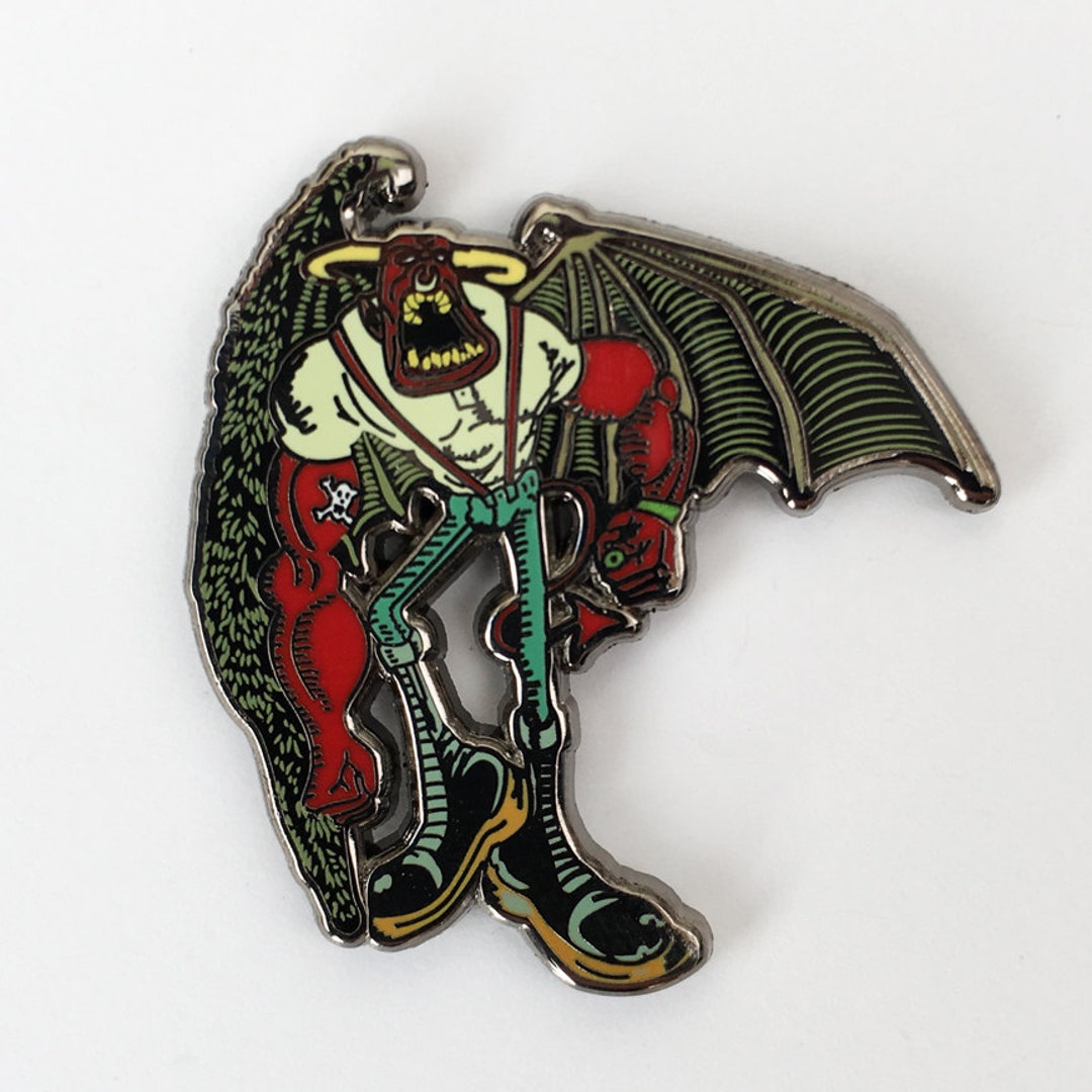 AGNOSTIC FRONT Demon Skin Hard Enamel Pin - Etsy