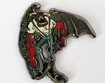 AGNOSTIC FRONT Demon Skin hard enamel pin