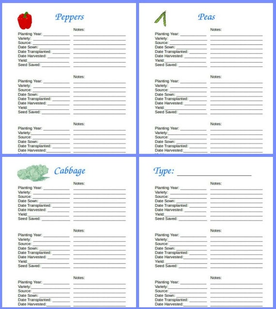 photograph regarding Printable Garden Journal called Printable Back garden Magazine