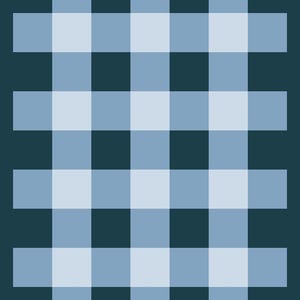 Blue gingham bookmark needlepoint cross stitch chart pattern download