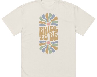 Bride To Be | Retro Bachelorette Party Shirt, Vintage Bachelorette T-Shirt, Maid of Honor