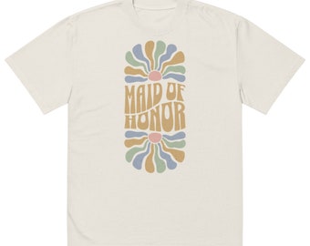 Maid of Honor | Retro Bachelorette Party Shirt, Vintage Bachelorette T-Shirt, Maid of Honor