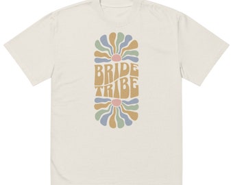 Bride Tribe | Retro Bachelorette Party Shirt, Vintage Bachelorette T-Shirt, Maid of Honor