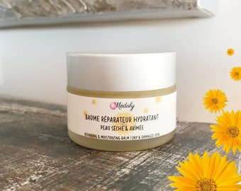 Moisturizing Repair Balm for Dry, Damaged Skin | Vegan Restorative Treatment | Care for dry and dehydrated skin