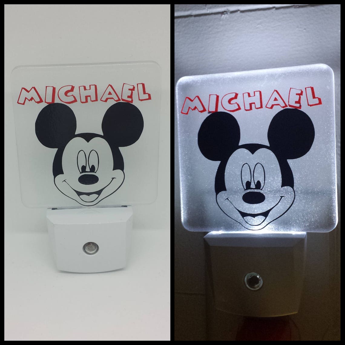 Personalized Night Light LED night light Baby and Kids Room Etsy