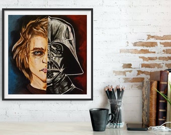 Vader/Anakin (print)