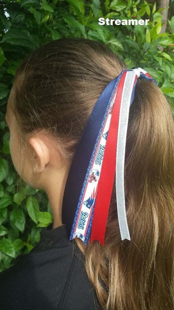 Team Colors Ribbon Ponytail Holder Made with Green Bay Packers Grosgrain Ribbon