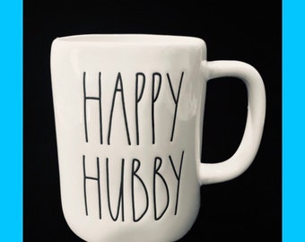 rae dunn hubby and wifey mugs