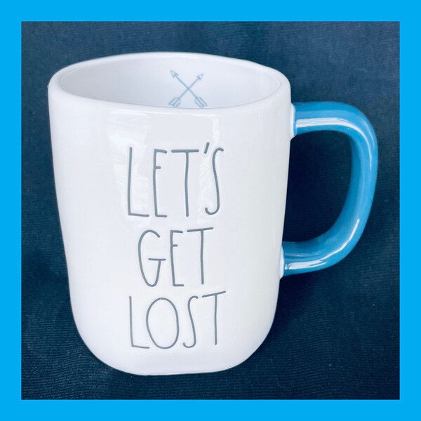 LET’S GET LOST Rae Dunn Coffee Mug | Rae Dunn | Go Away | Leave Me Alone