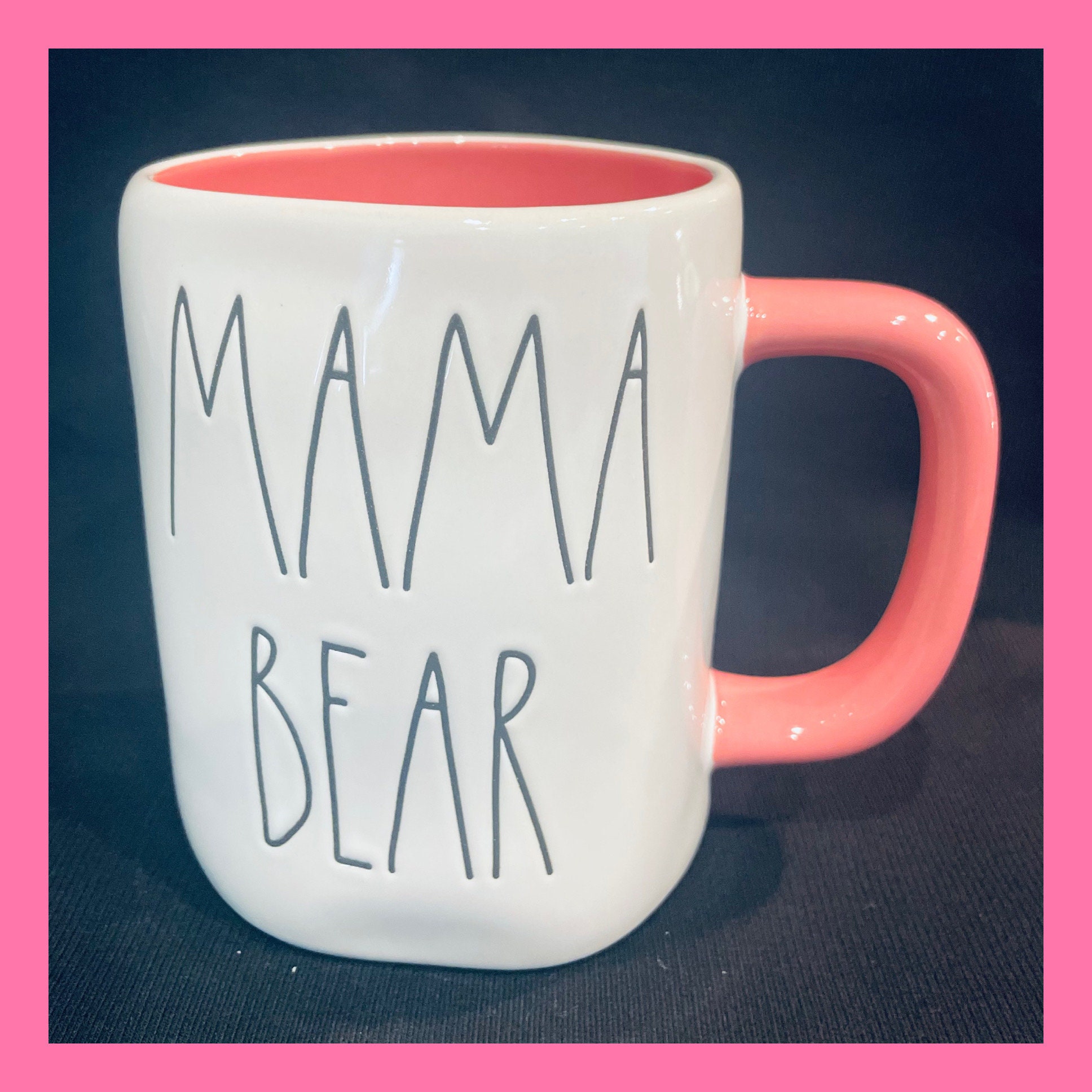 Mama Bear Coffee Mug - Coastal Kitchen Decor - California Seashell Co