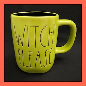 WITCH, PLEASE Rae Dunn Coffee Mug | Rae Dunn | Halloween Mugs | Witch |
