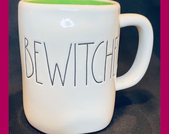 BEWITCHED Rae Dunn Coffee Mug | Rae Dunn Mugs |  | Fall | Halloween Mugs | Pumpkins | Witchcraft