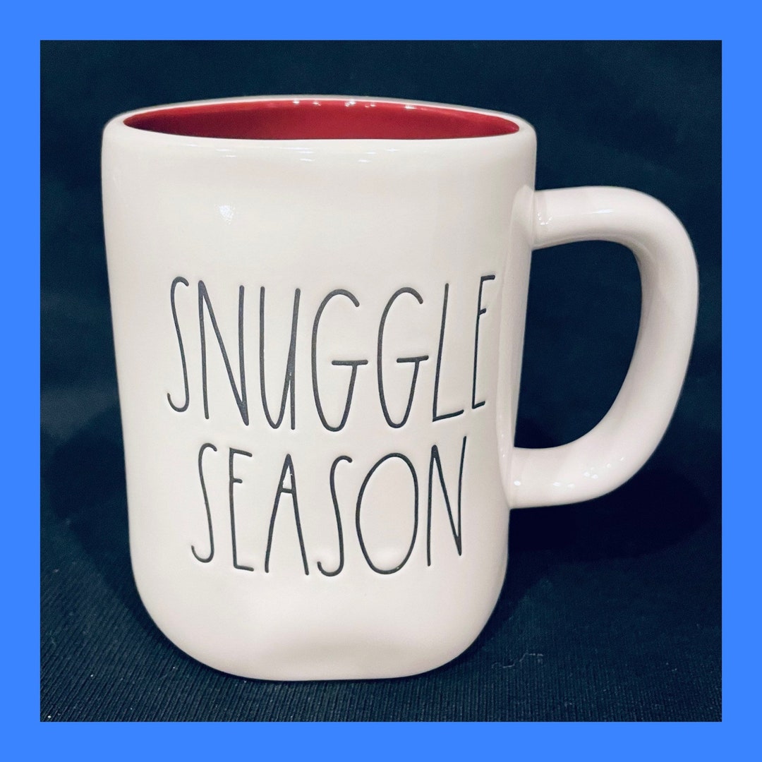 SNUGGLE SEASON Rae Dunn Mug Snuggle Season Coffee Mug Rae - Etsy