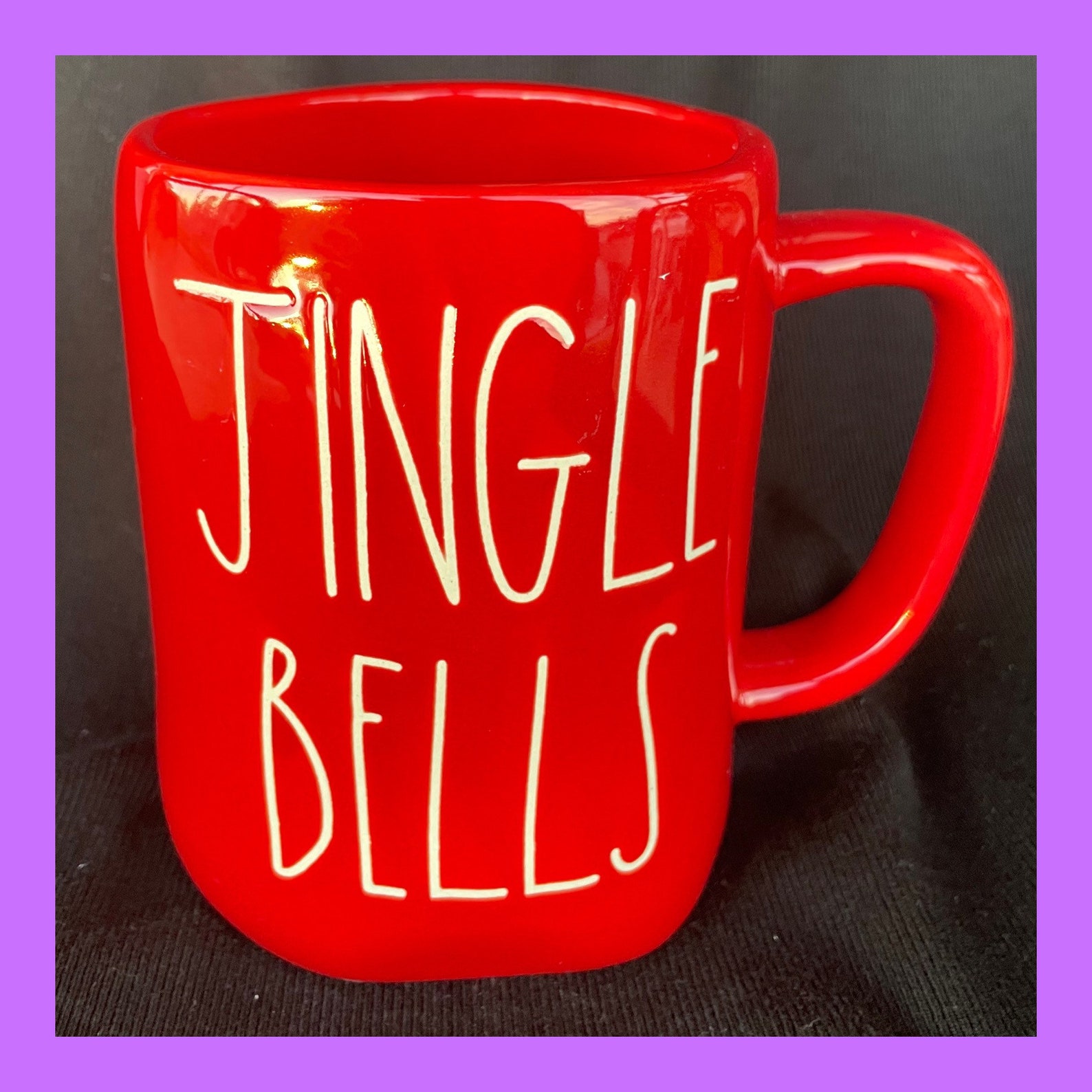 JINGLE BELLS Rae Dunn Coffee Mug Rae Dunn Christmas Mugs - Etsy