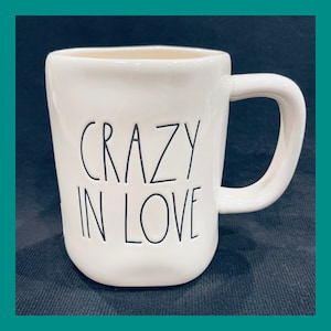 CRAZY IN LOVE Rae Dunn Mug | Crazy In Love Coffee Mug | Rae Dunn | Rae Dunn Mugs | Valentines Day | Engagement